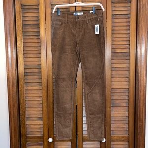 Rockstar SuperSkinny Mid-Rise Corduroy Pants - NWT